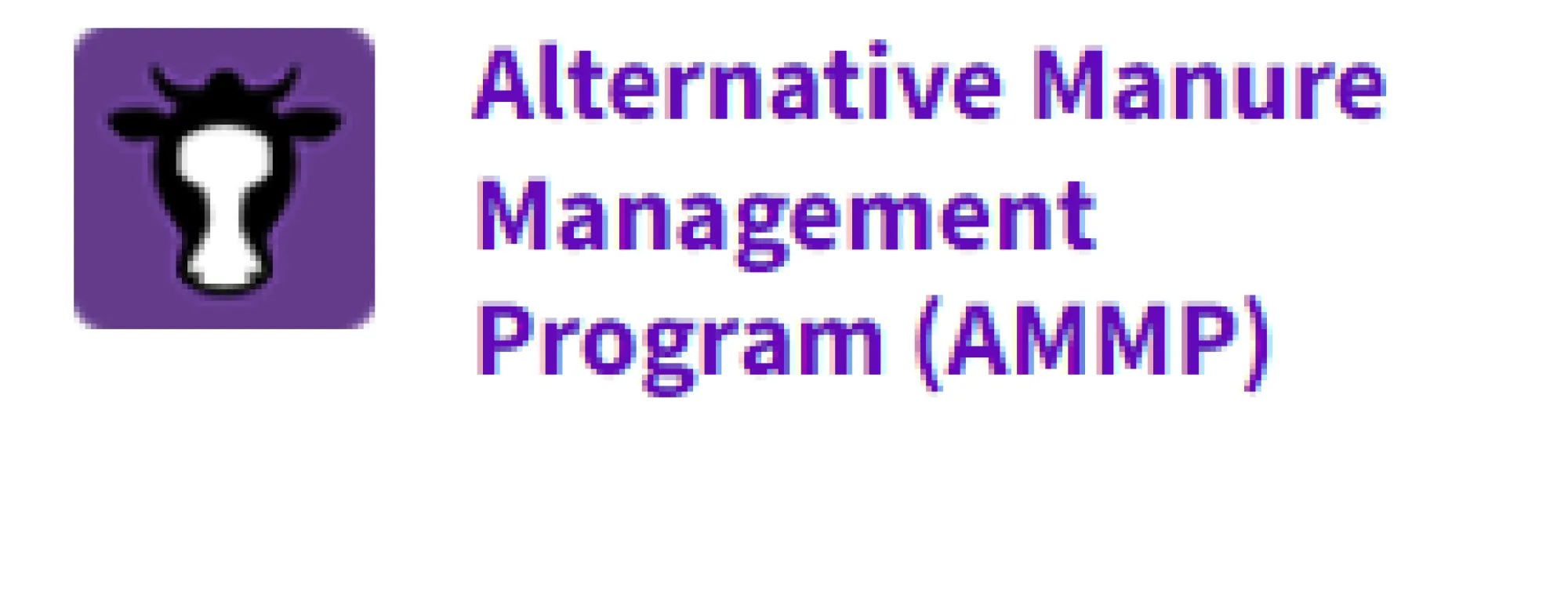 Alternative Manure Management Program Logo