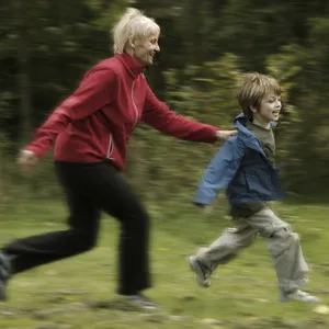 Person running