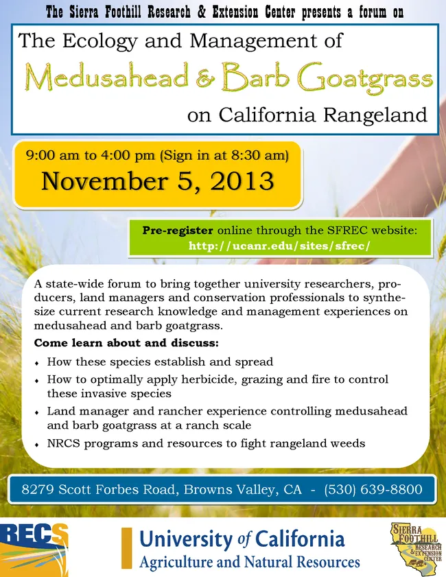 Medusahead Forum