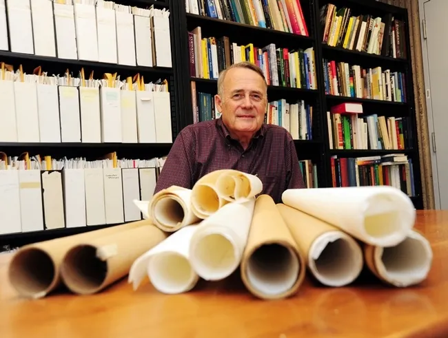 Distinguished Professor James R. Carey is known for his outstanding research, outreach and advocacy program involving invasion biology, specifically the Mediterranean Fruit Fly (medfly) and the Light Brown Apple Moth (LBAM). (Photo by Kathy Keatley Garvey)