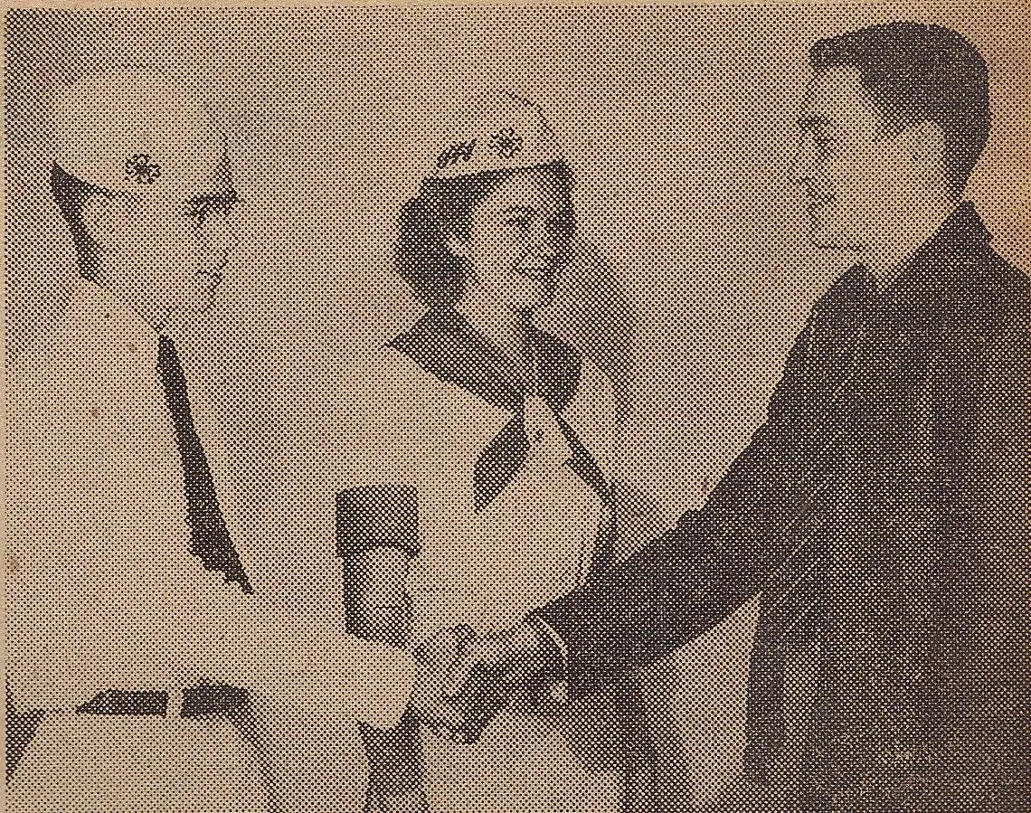1945-46 - Dwight Harmon & Leah Deuel