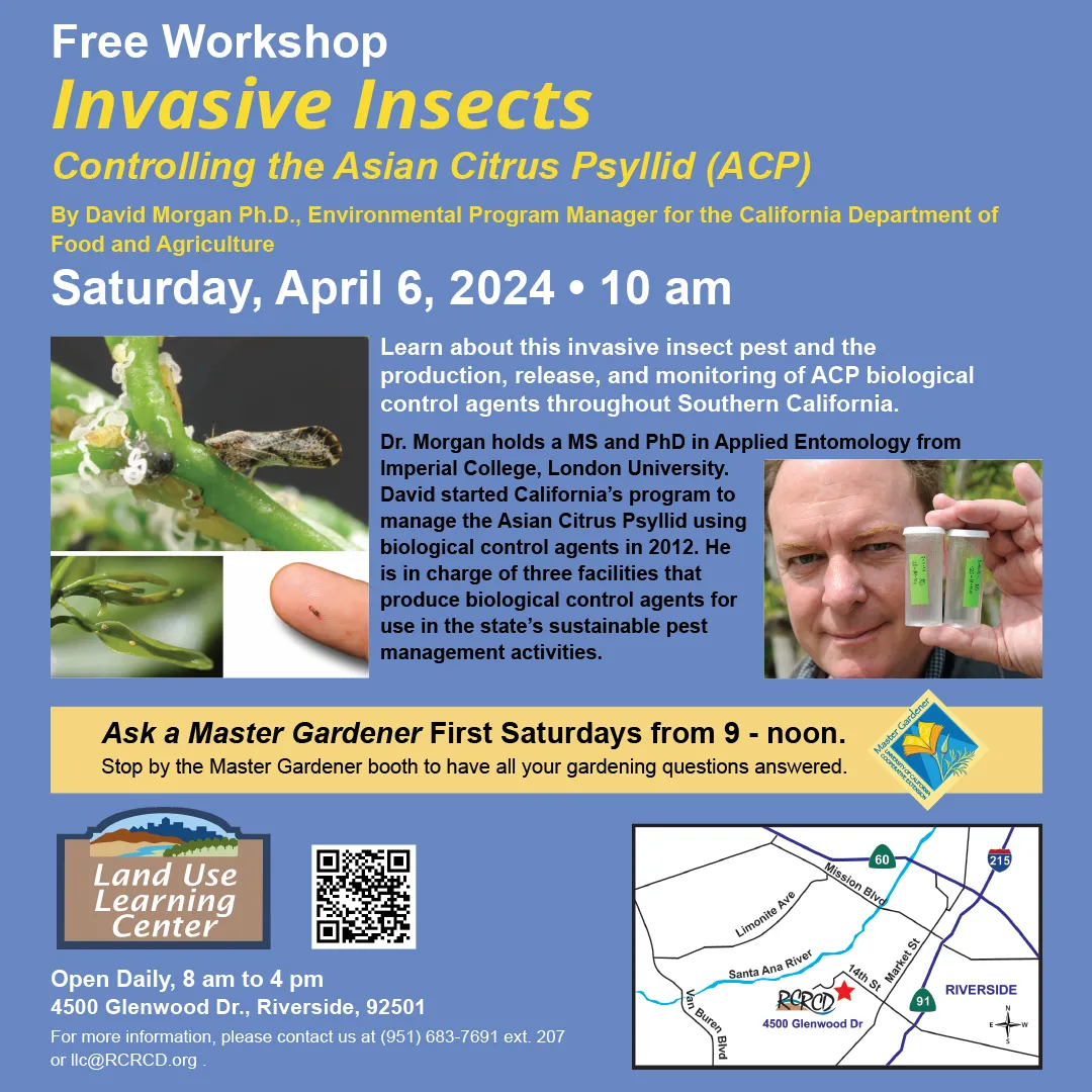 2024.04.06-Invasive Insects-Controlling the Asian Citrus Psyllid Workshop