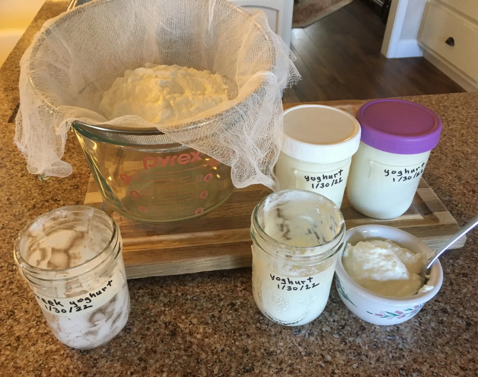 Making yogurt