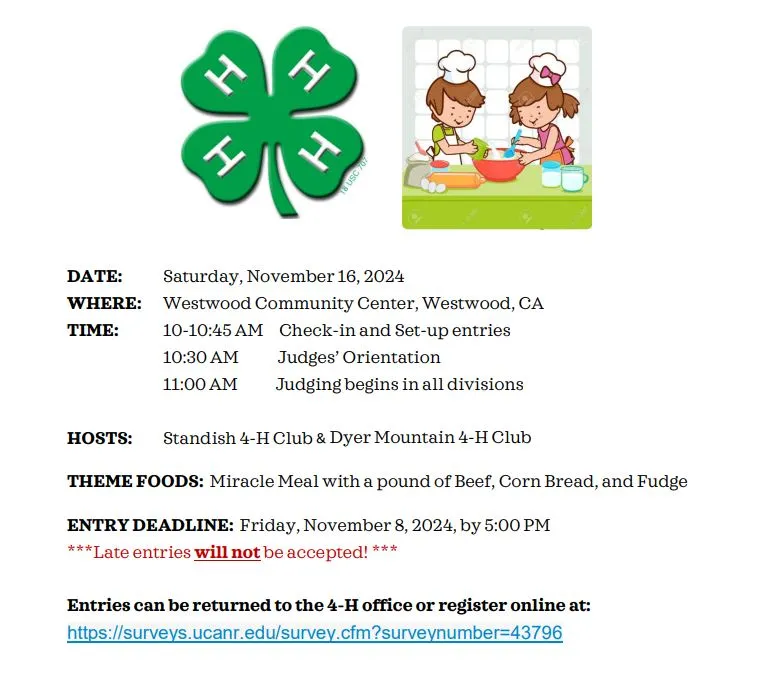 Favorite Foods Day 2024 Flyer