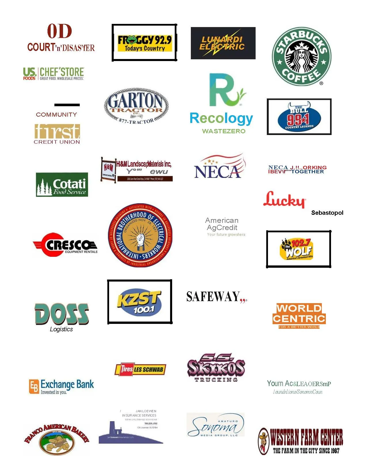 2025 CknQue Sponsors