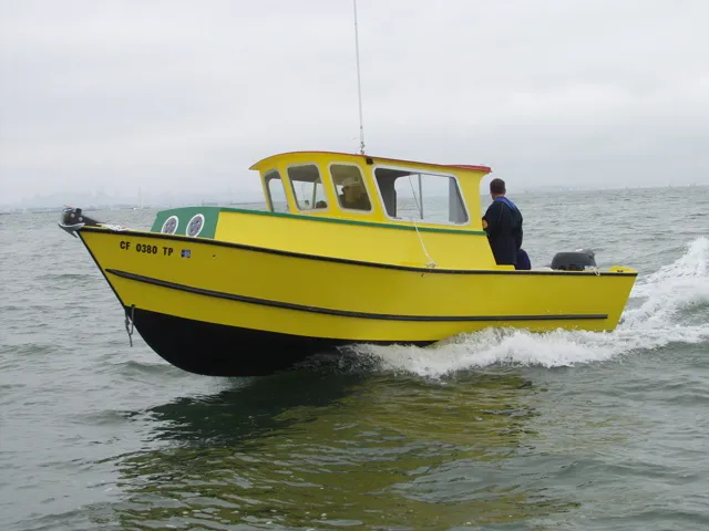 Yellow Tolman Skiff Jumbo