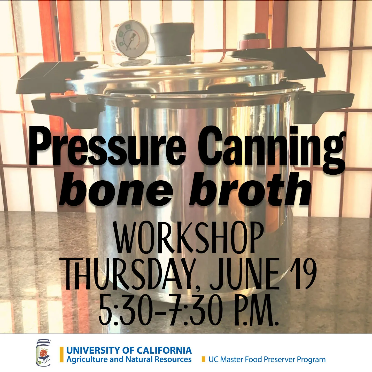 Pressure Canning Bone Broth