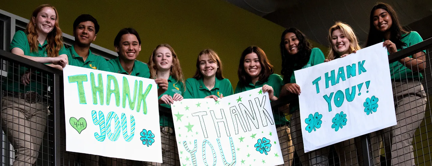 4-H Thank You