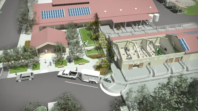 The School of Veterinary Medicine is planning to build a Livestock & Field Services Center.