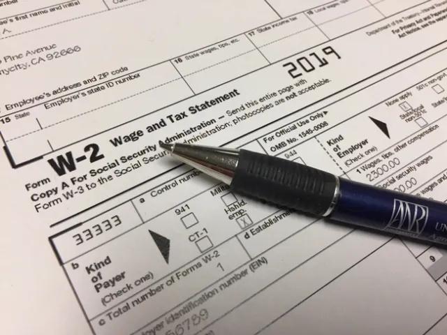 W2 form