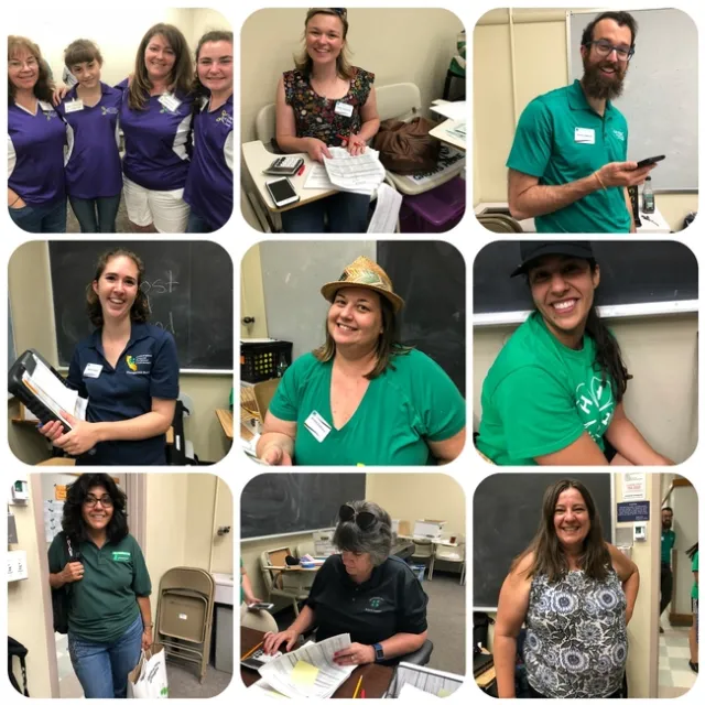 Many State Field Day volunteers help plan and run all of the contests. These are just a few.