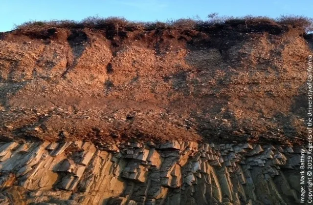 shallow bedrock