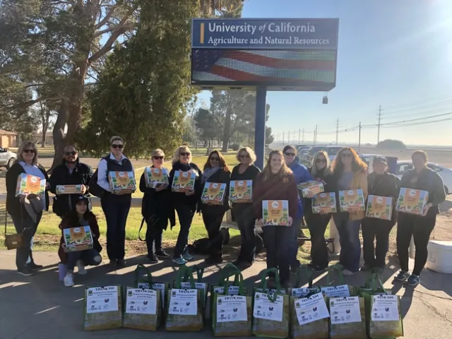 Local Imperial Valley Teachers at IV Ag Tours for Teachers event