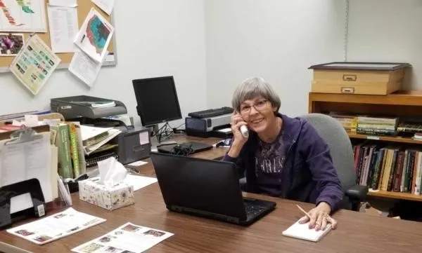 loleta at MG helpline desk