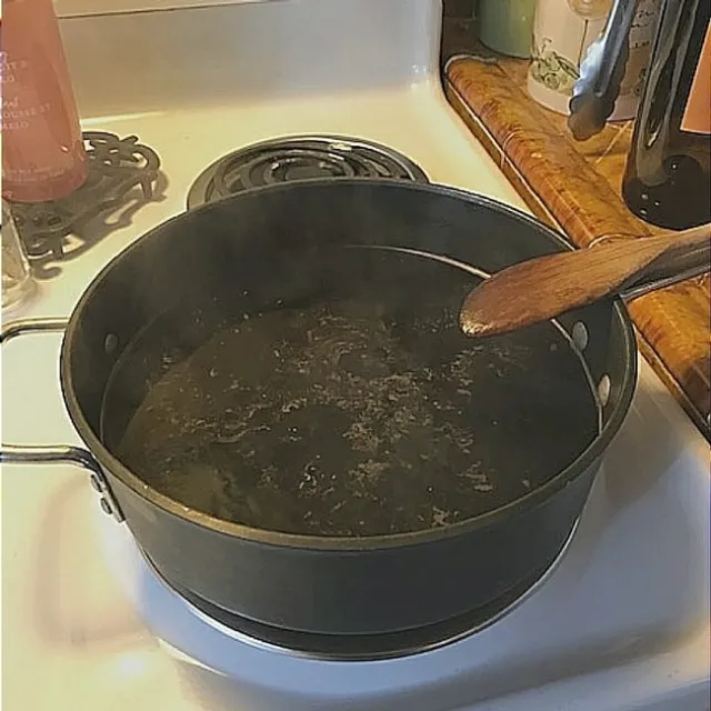 Wine Reducing on Stovetop