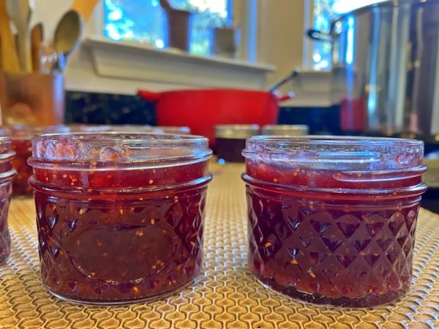 Filled jars