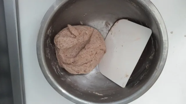 Dough ball in bowl