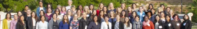 Vanity Campbell and Mary Ciricillo were among the UC Women's Initiative for Professional Development participants in 2018.