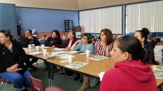 Participants attend classes taught by Elia Escalante, Nutrition Educator representing CFHL, UCCE Tulare