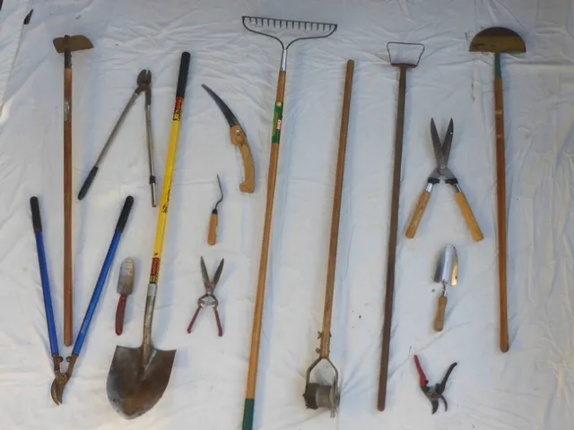 Tools that need cleaning, J.C. Lawrence