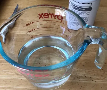 Measured water