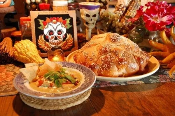 altar con comida-1