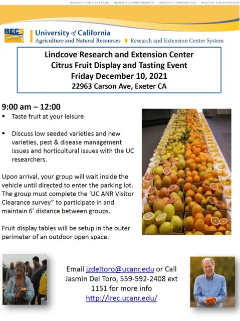 citrus tasting 2021