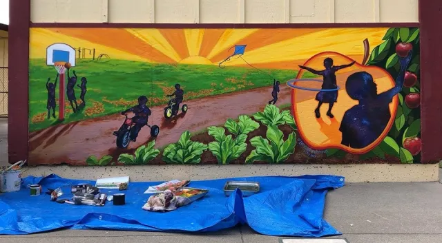 tubman mural