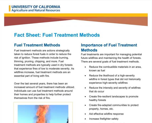 Fuel Treatments