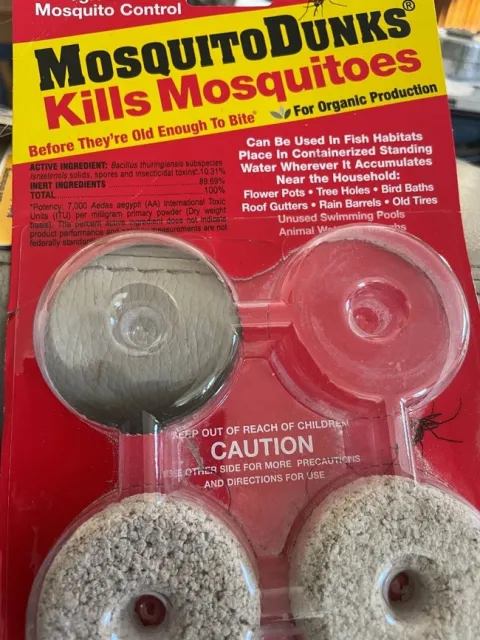 mosquito dunks