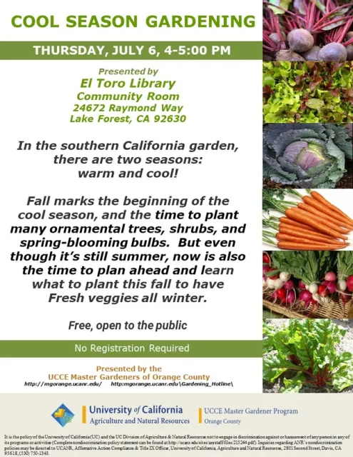 What Are The Two Southern California Garden Seasons?