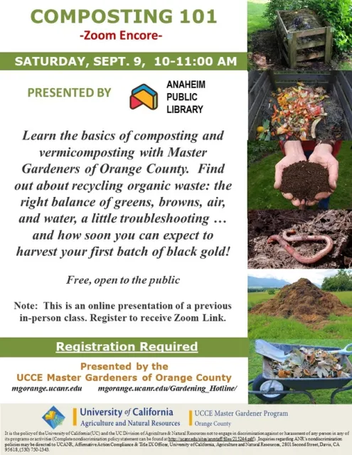 Zoom Encore Presentation: Composting for Beginners