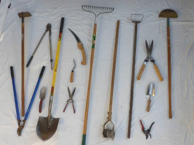 Tools that need cleaning, J.C. Lawrence