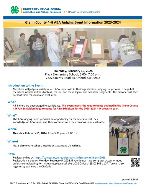 Glenn County 4-H ABA Judging Information Sheet 2023-2024_001