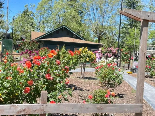 July Rose Garden Corral