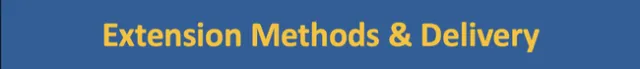 Extension Methods & Delivery banner