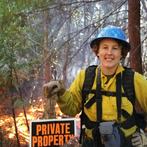 Lenya Quinn-Davidson, the UC Cooperative Extension area farm advisor who serves Humboldt, Siskiyou, Trinity and Mendocino counties. (Photo: Larry Luckham)