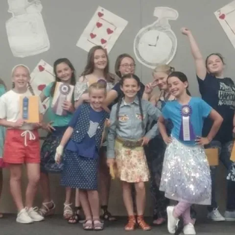 Fashion Revue group photo
