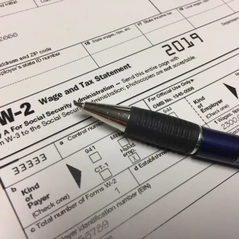 W2 form