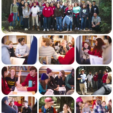 Youth and adult volunteers attend planning committee for 2019-20 Area Youth Summits.