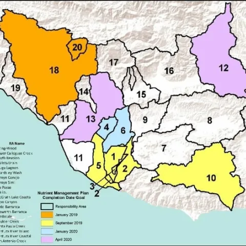 Nitrogen mamt areas