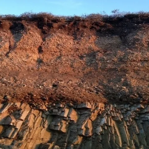 shallow bedrock