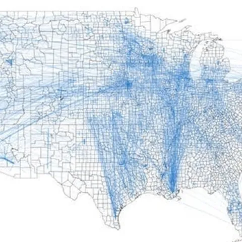 food flow map