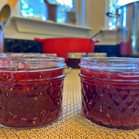Filled jars