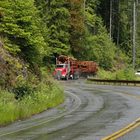 log truck