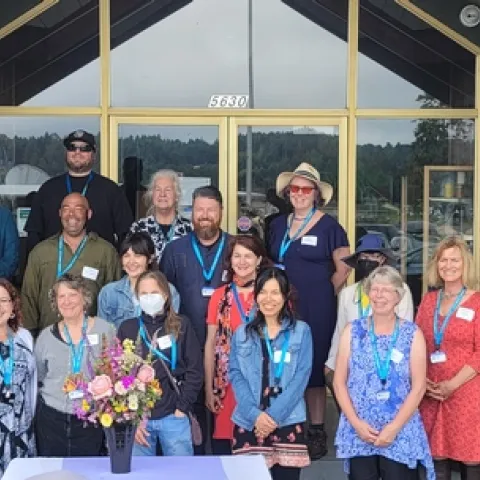 Eighteen of our Twenty Five Graduates at the June 11, 2022 Graduation Celebration - Phot courtesy Myron Kelso UCCE MG