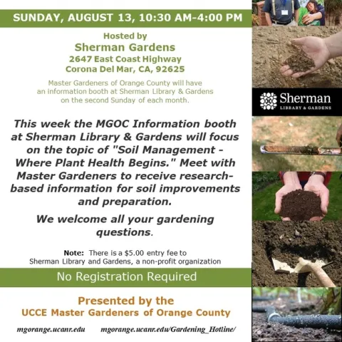 Get Your Gardening Questions Answered: Master Gardeners at Sherman Library & Gardens