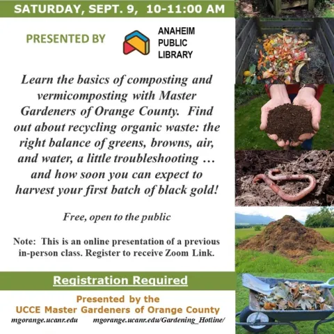 Zoom Encore Presentation: Composting for Beginners