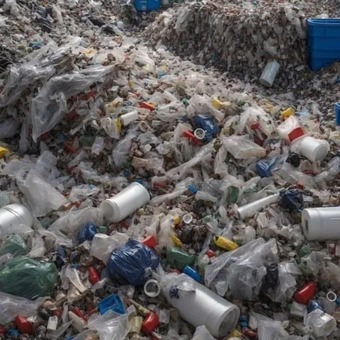 Plastic waste