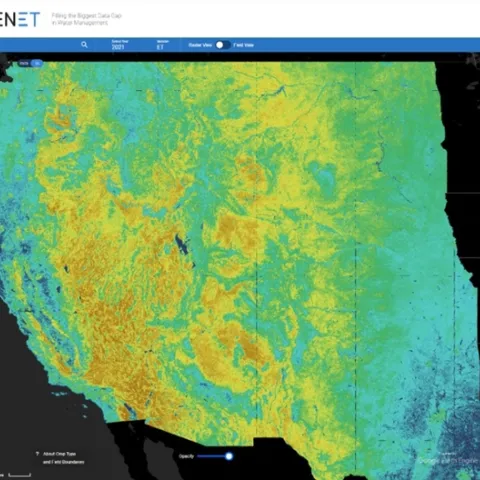 OPEN ET map